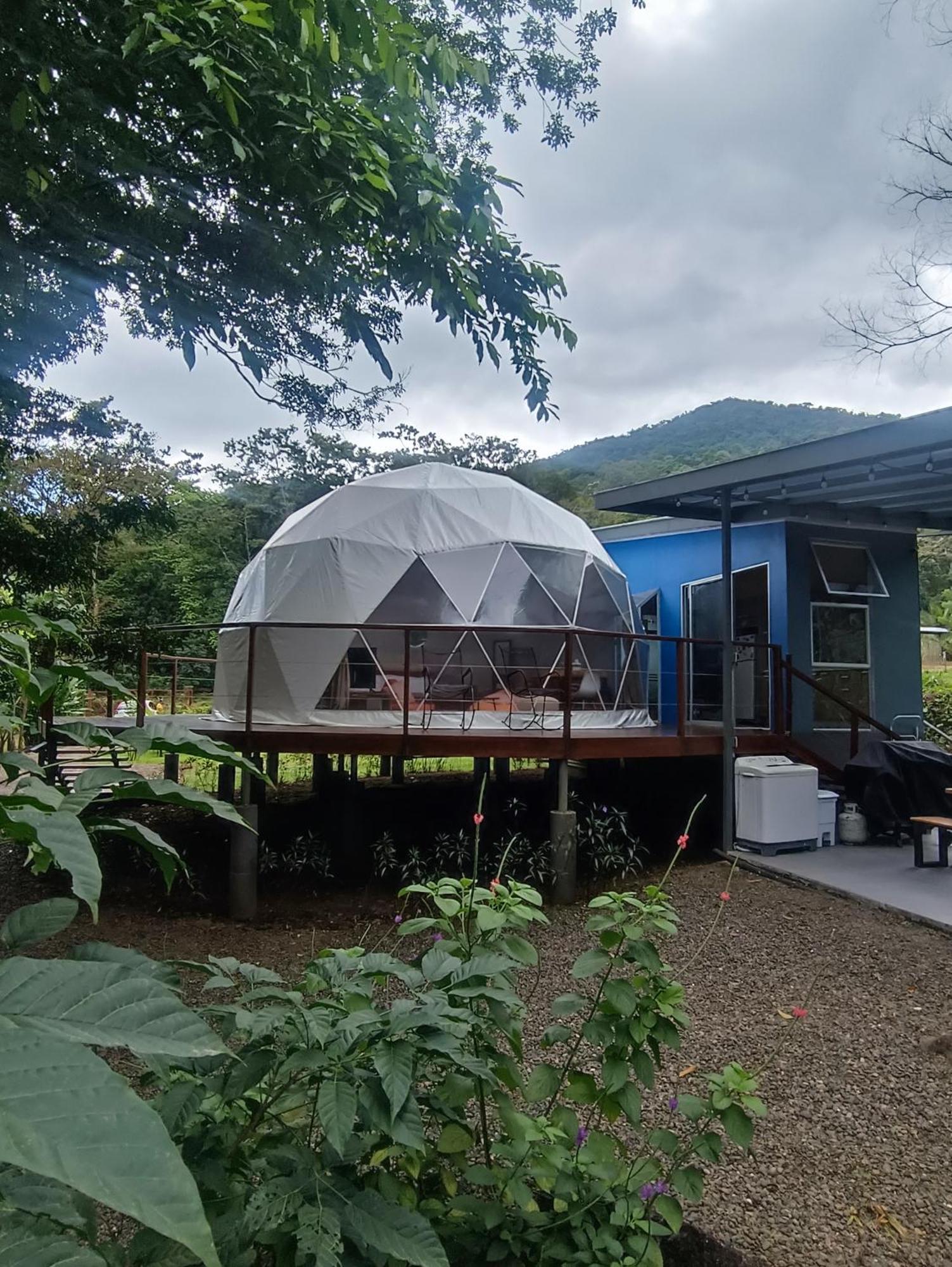 Bitzu Dome-Bijagua Riverside Glamping מראה חיצוני תמונה