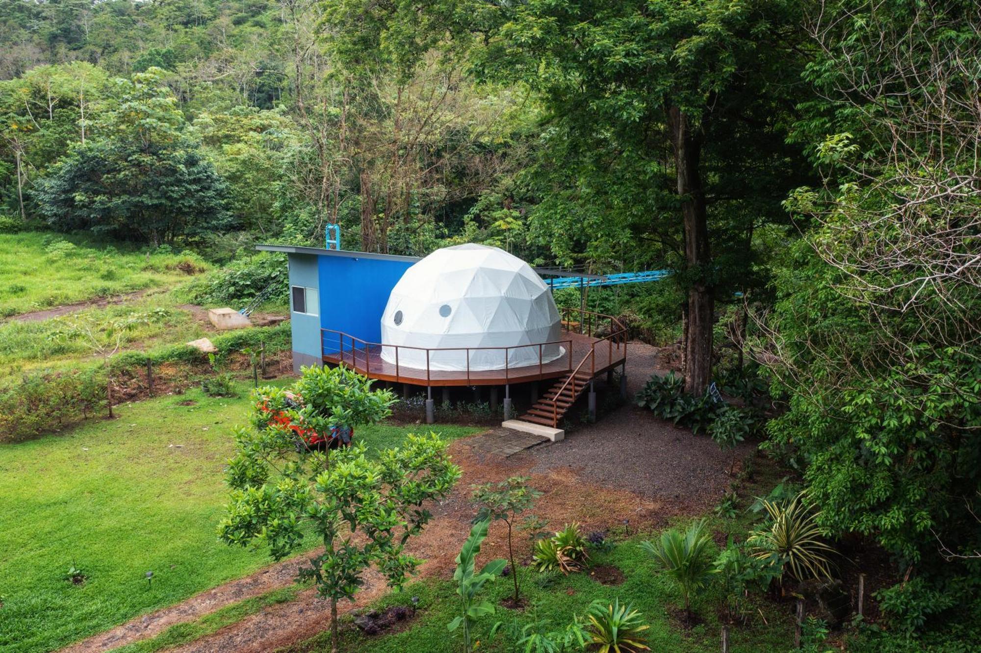 Bitzu Dome-Bijagua Riverside Glamping מראה חיצוני תמונה