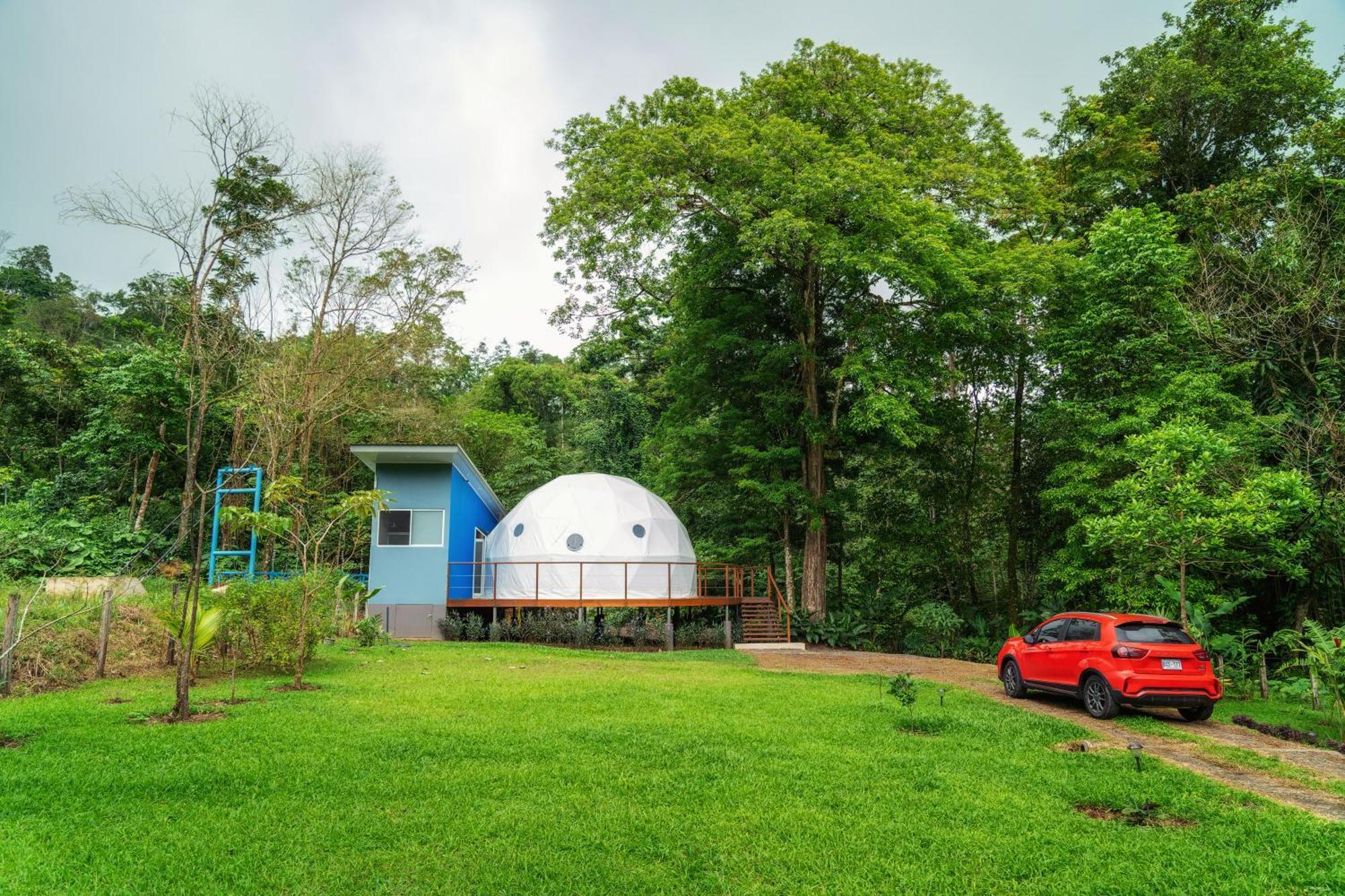 Bitzu Dome-Bijagua Riverside Glamping מראה חיצוני תמונה