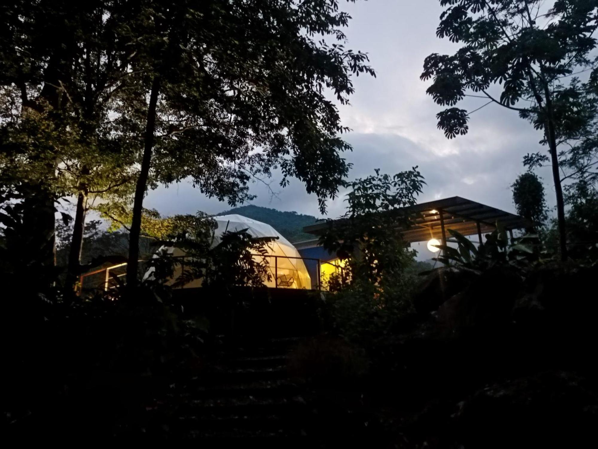 Bitzu Dome-Bijagua Riverside Glamping מראה חיצוני תמונה