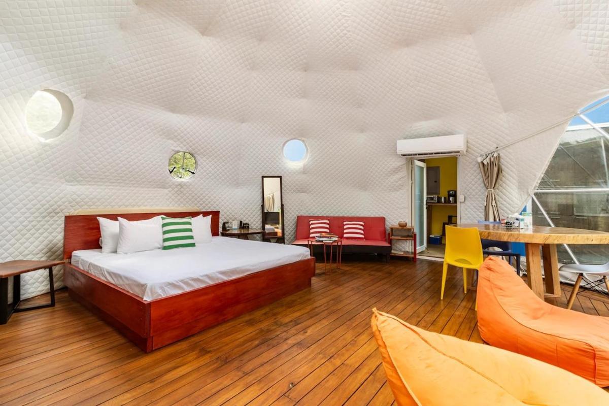 Bitzu Dome-Bijagua Riverside Glamping מראה חיצוני תמונה